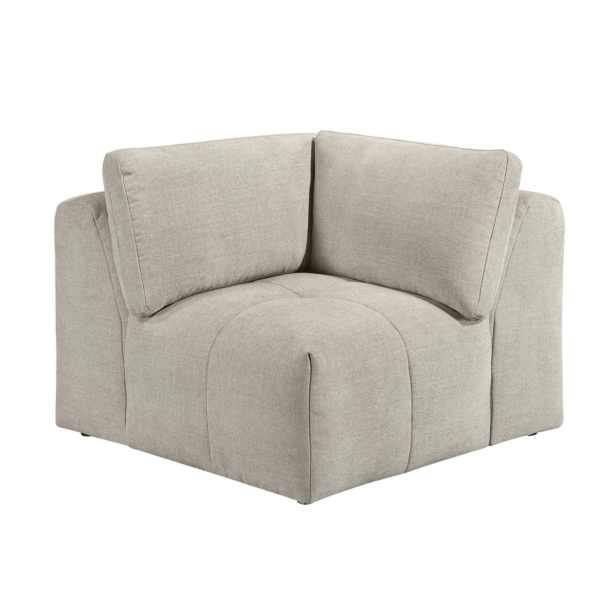 Tidal Beige Corner Seat - Ornate Home