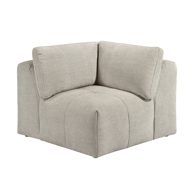Tidal Beige Corner Seat - Ornate Home