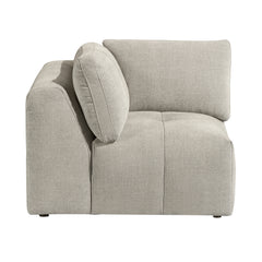 Tidal Beige Corner Seat - Ornate Home
