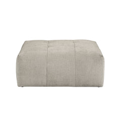 Tidal Beige Ottoman With Caster - Ornate Home