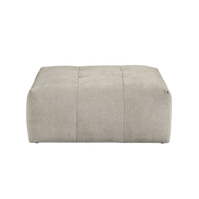 Tidal Beige Ottoman With Caster - Ornate Home