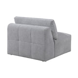 Tidal Gray Armless Chair - Ornate Home
