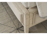 Tidal White Rattan/Nomad Snow Queen Bed - Ornate Home
