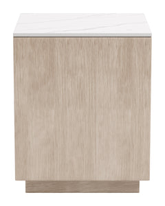 Tidecrest White Outdoor Side Table - Ornate Home