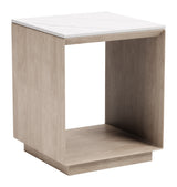 Tidecrest White Side Table