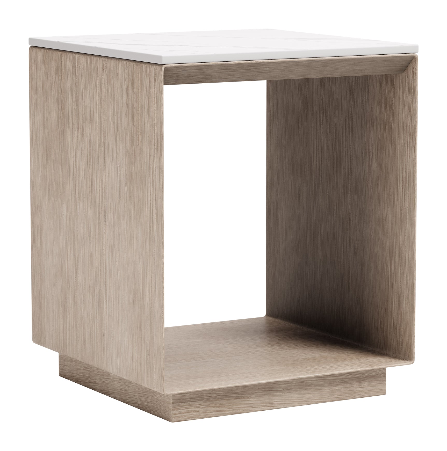 Tidecrest White Side Table