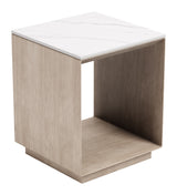 Tidecrest White Side Table
