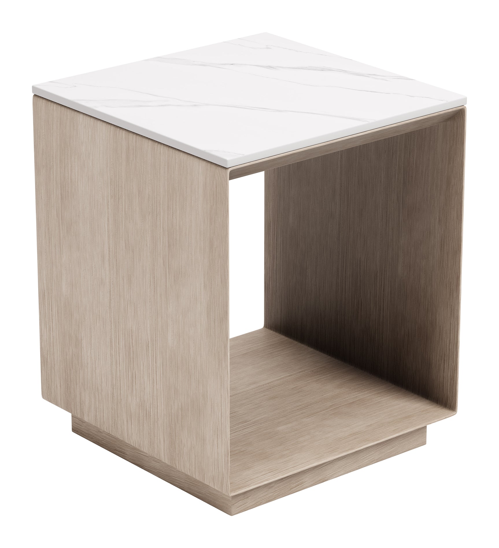 Tidecrest White Side Table