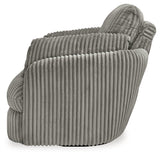 Tie-Breaker Fog Swivel Glider Recliner (Online Special Price) - Ornate Home