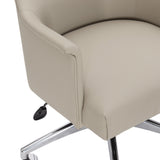 Tiemann Light Beige Office Chair - Ornate Home