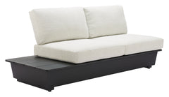 Tien Beige LHF Loveseat - Ornate Home