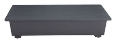 Tien Black Outdoor Coffee Table - Ornate Home