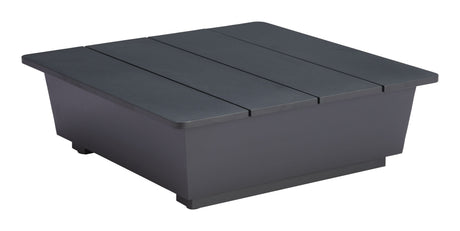 Tien Black Outdoor Side Table - Ornate Home