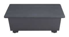 Tien Black Outdoor Side Table - Ornate Home