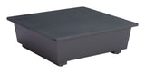 Tien Black Outdoor Side Table - Ornate Home