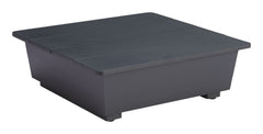 Tien Black Outdoor Side Table - Ornate Home