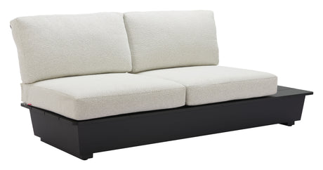 Tien RHF Beige Outdoor Loveseat - Ornate Home