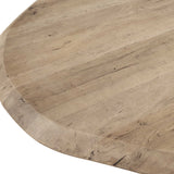 Tiernan Reclaimed Oak Round Coffee Table - Ornate Home