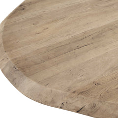 Tiernan Reclaimed Oak Round Coffee Table - Ornate Home