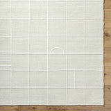 Tieve Off White Checkered Area Rug - Clearance - Ornate Home