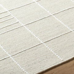 Tieve Off White Checkered Area Rug - Clearance - Ornate Home