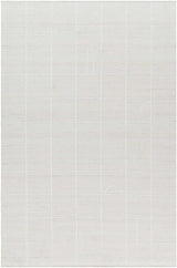 Tieve Off White Checkered Area Rug - Ornate Home
