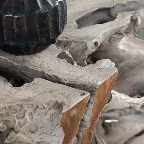Tiga Gray/Brown Console Table - Ornate Home