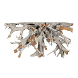 Tiga Gray/Brown Console Table - Ornate Home