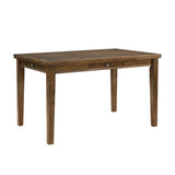 Tigard Brown 7pc Dining Set - Ornate Home