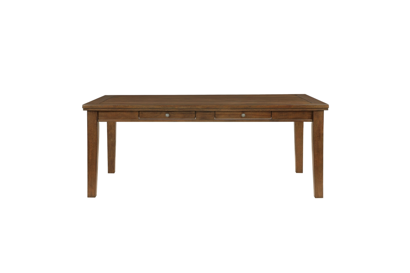 Tigard Cherry/Beige 7-Piece Dining Table Set - Ornate Home