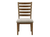 Tigard Cherry/Beige Side Chair (Set of 2) - Ornate Home