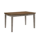 Tigard Cherry / Gray Counter Height Table - Ornate Home