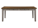 Tigard Cherry / Gray Dining Table - Ornate Home