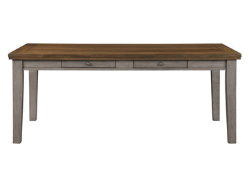 Tigard Cherry / Gray Dining Table - Ornate Home