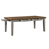 Tigard Cherry / Gray Dining Table - Ornate Home