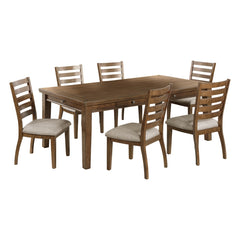 Tigard Gray 7pc Dining Set - Ornate Home