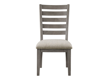 Tigard Gray/Beige Side Chair (Set of 2) - Ornate Home