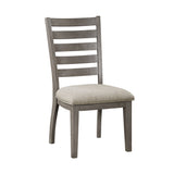 Tigard Gray/Beige Side Chair (Set of 2) - Ornate Home