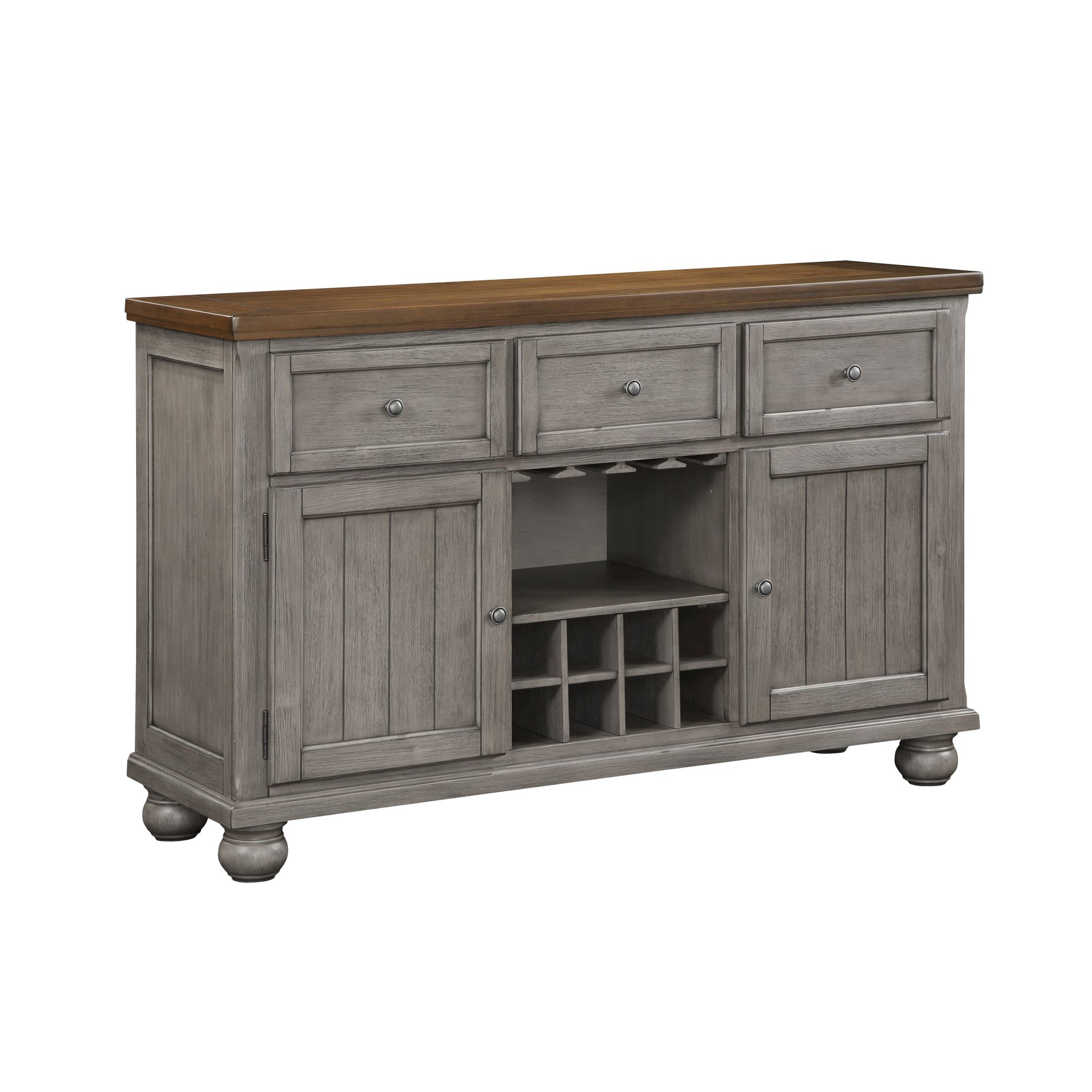 Tigard Gray Server - Ornate Home