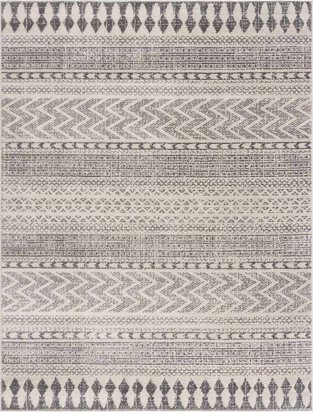 Tigri Aztec Ivory & Gray 2311 Rug - Clearance - Ornate Home