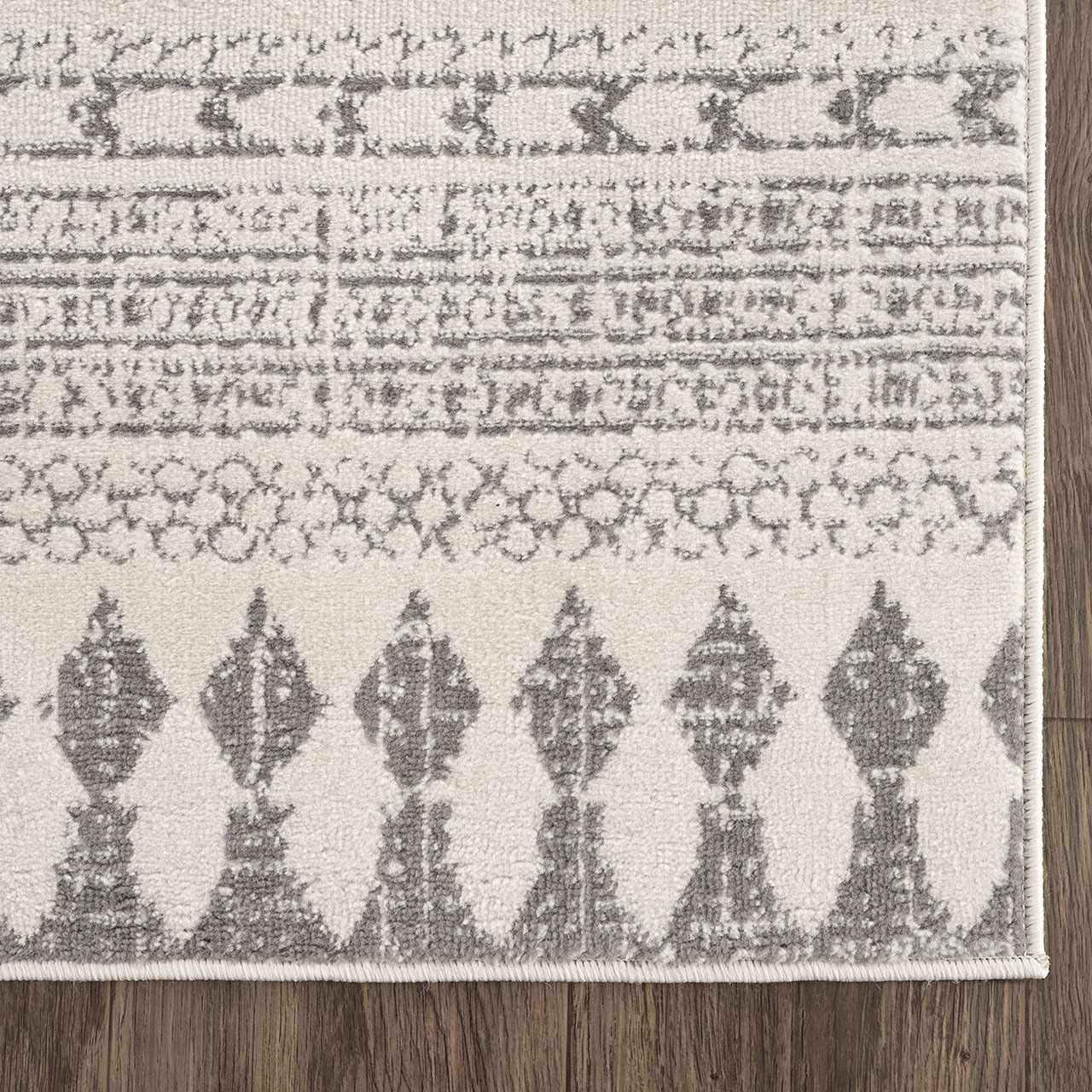 Tigri Aztec Ivory & Gray 2311 Rug - Clearance - Ornate Home