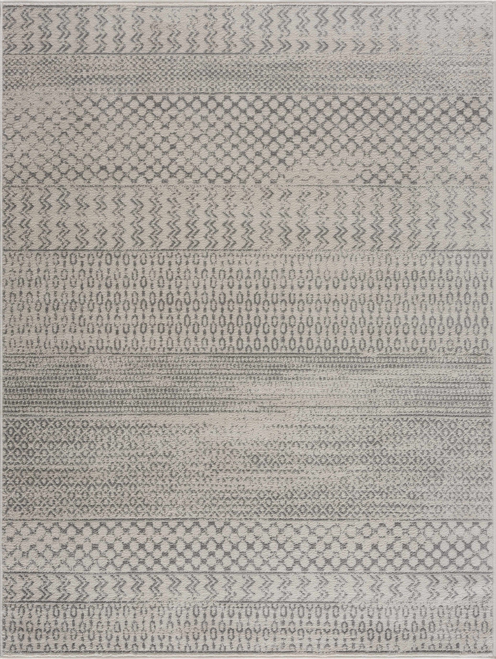 Tigri Aztec Ivory & Gray 2318 Area Rug - Clearance - Ornate Home