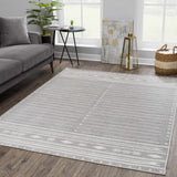 Tigri Aztec Ivory & Gray 2324 Area Rug - Clearance - Ornate Home