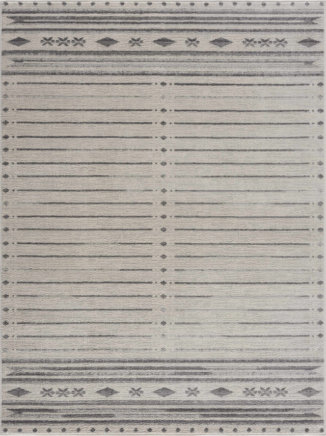 Tigri Aztec Ivory & Gray 2325 Area Rug - Clearance - Ornate Home