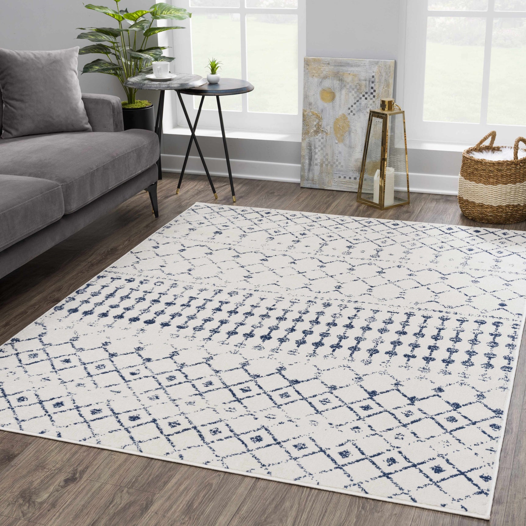 Tigrican Blue 2332 Area Rug - Clearance - Ornate Home