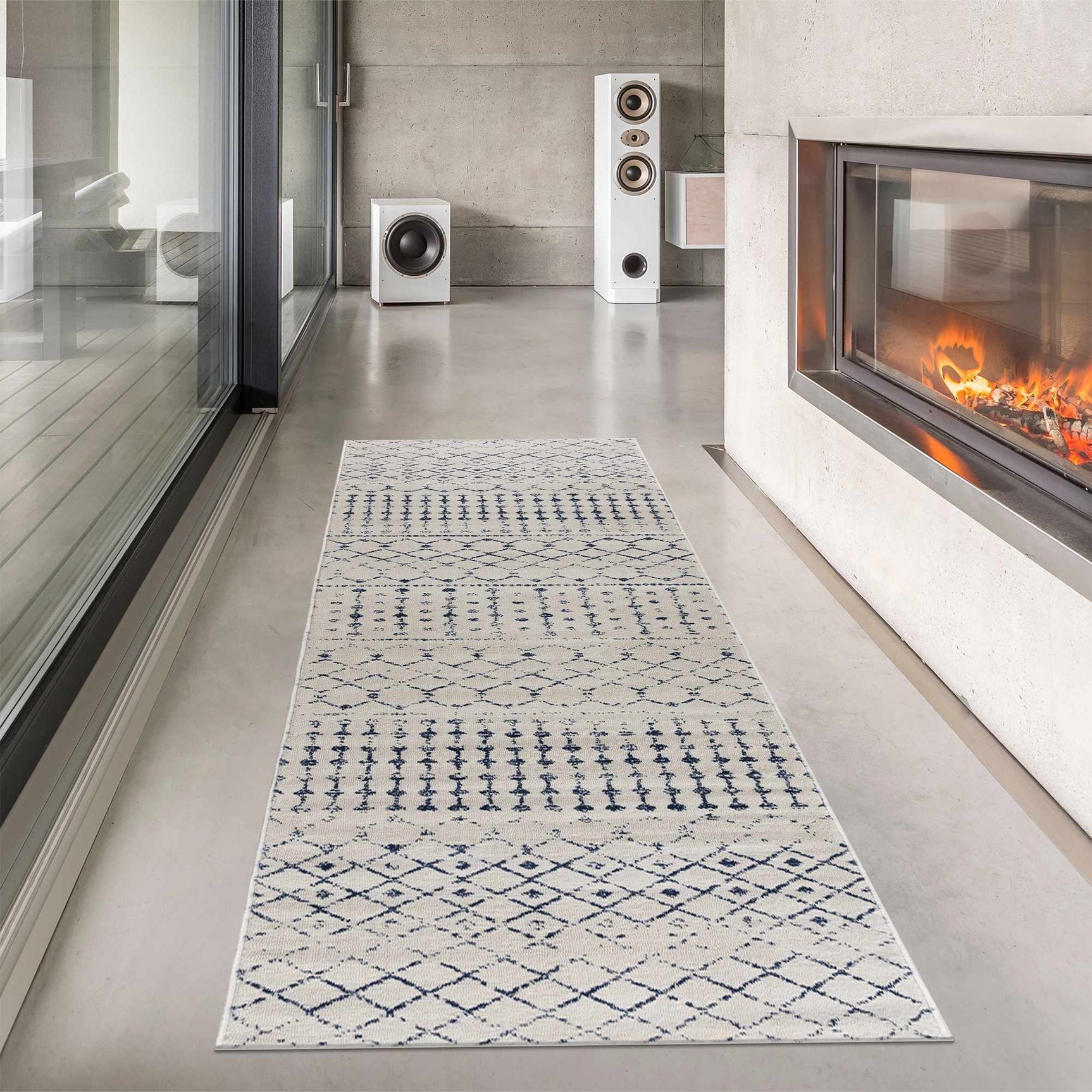 Tigrican Blue 2332 Area Rug - Ornate Home