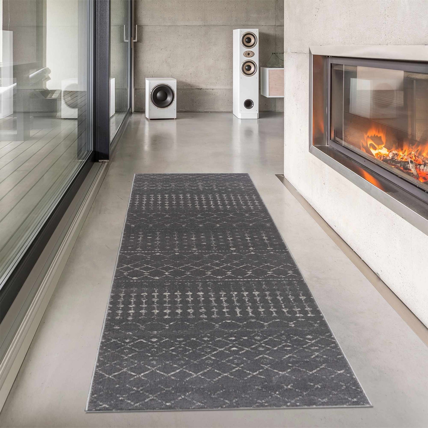 Tigrican Charcoal 2329 Area Rug - Clearance - Ornate Home
