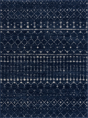 Tigrican Navy 2335 Area Rug - Clearance - Ornate Home