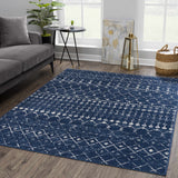 Tigrican Navy 2335 Area Rug - Clearance - Ornate Home
