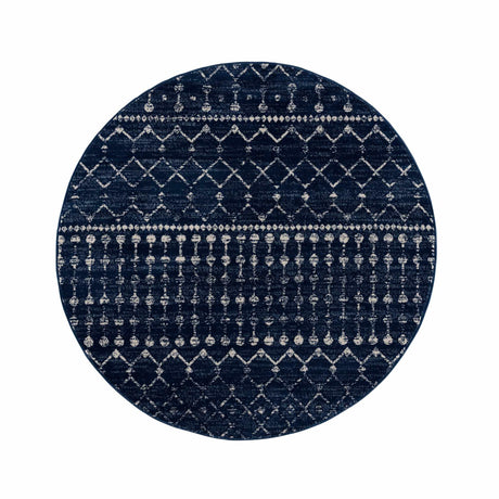 Tigrican Navy 2335 Area Rug - Ornate Home